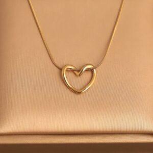 Open Heart Necklace