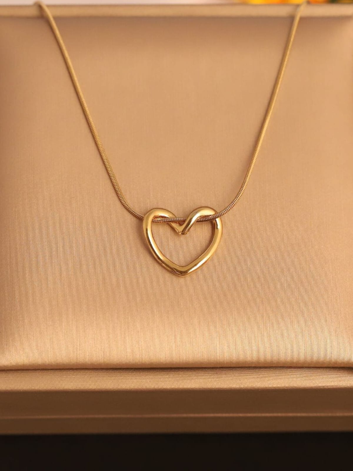 Open Heart Necklace