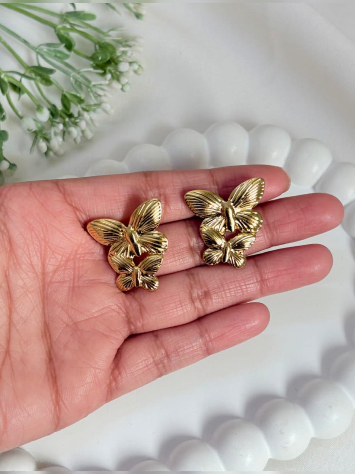 Butterfly Drop Earring - Image 2