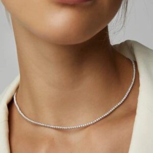 Crystal Tennis Necklace