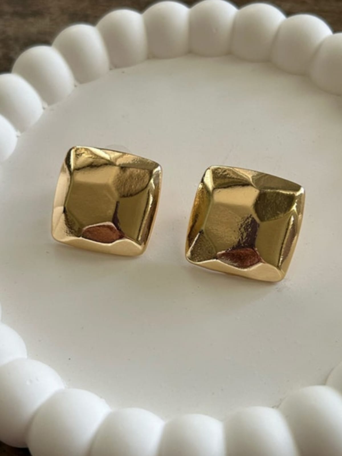 Gometric Stud Earring
