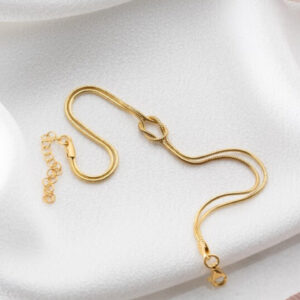 Golden Knot Elegance Bracelet