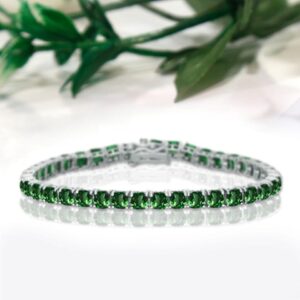 Emerald Tennis Bracelet