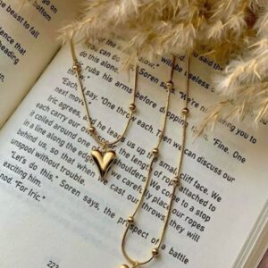 Celeste Heart Drop Pendant