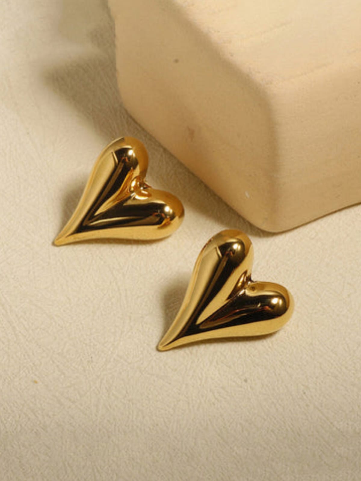 Molten Heart Studs - Image 2