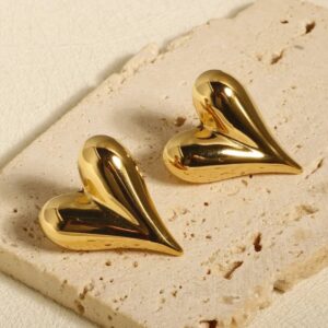 Molten Heart Studs