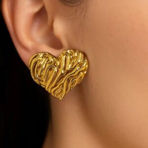 Heart Studs