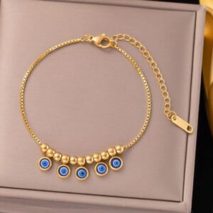 Evil Eye Charm Anklet