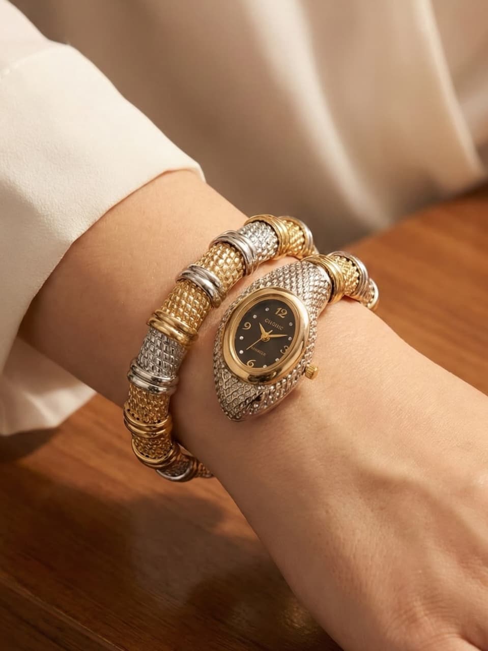 Serpentine Luxe Watch Bracelet