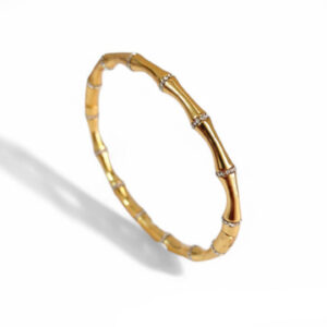 Bamboo Grace Gold Bracelet