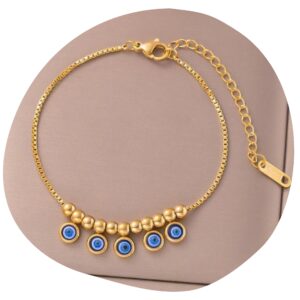 Evil Eye Charm Anklet