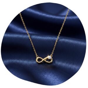 Eternal Radiance Infinity Necklace