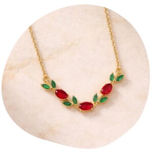 Rosebud Vine Necklace