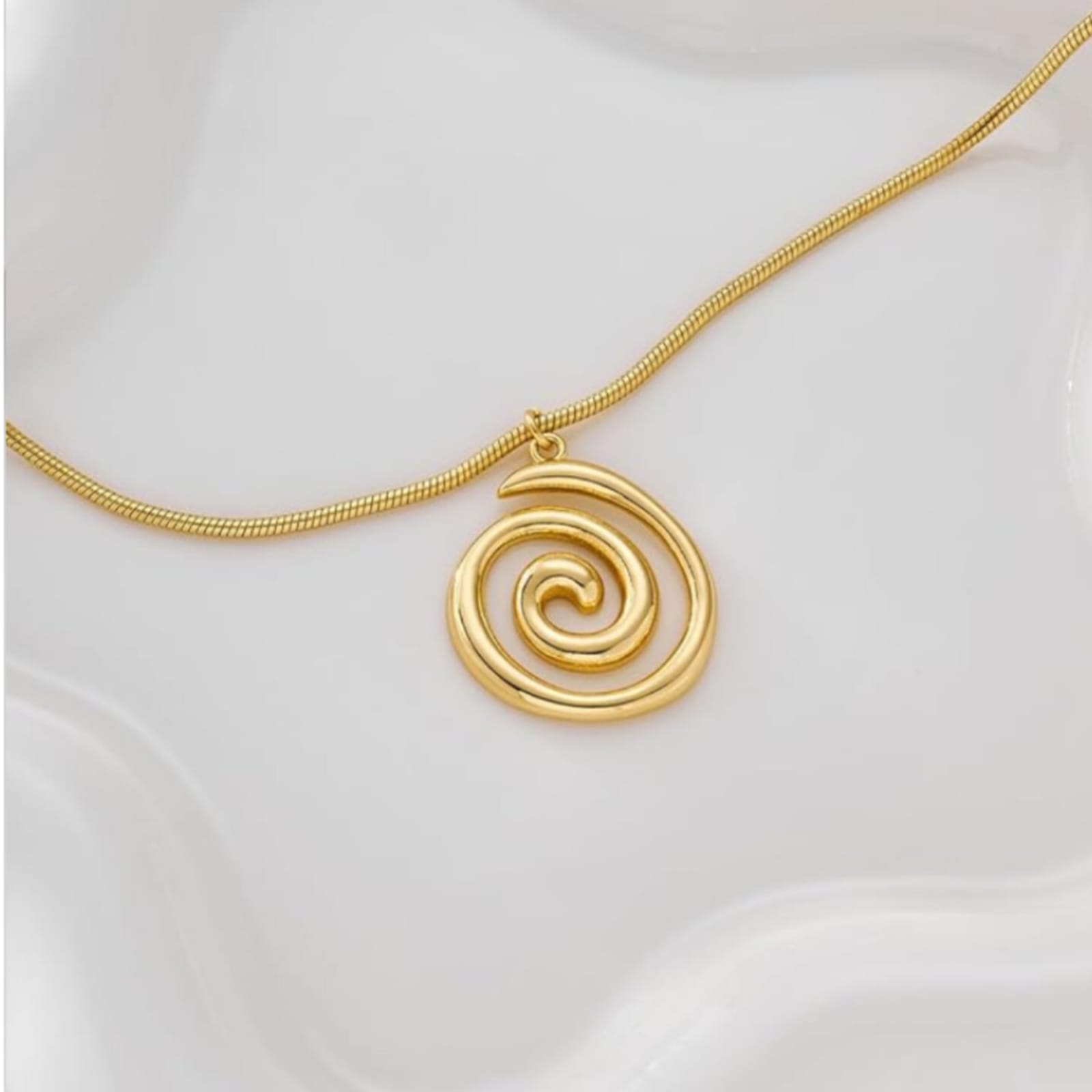 Spiral Glow Neckpiece - Image 2