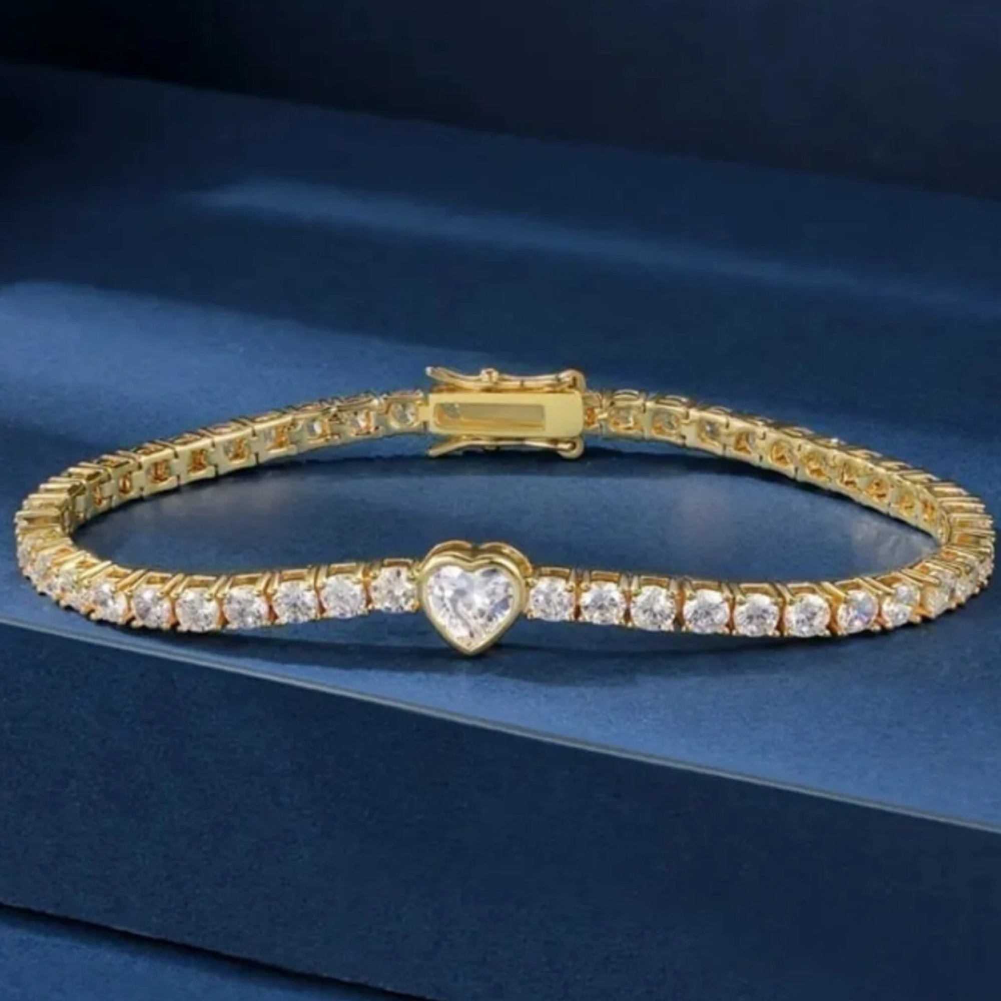 Eternal Heart Tennis Bracelet - Image 2