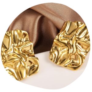 Crumbled Statment Earring