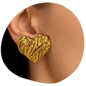 Heart Studs