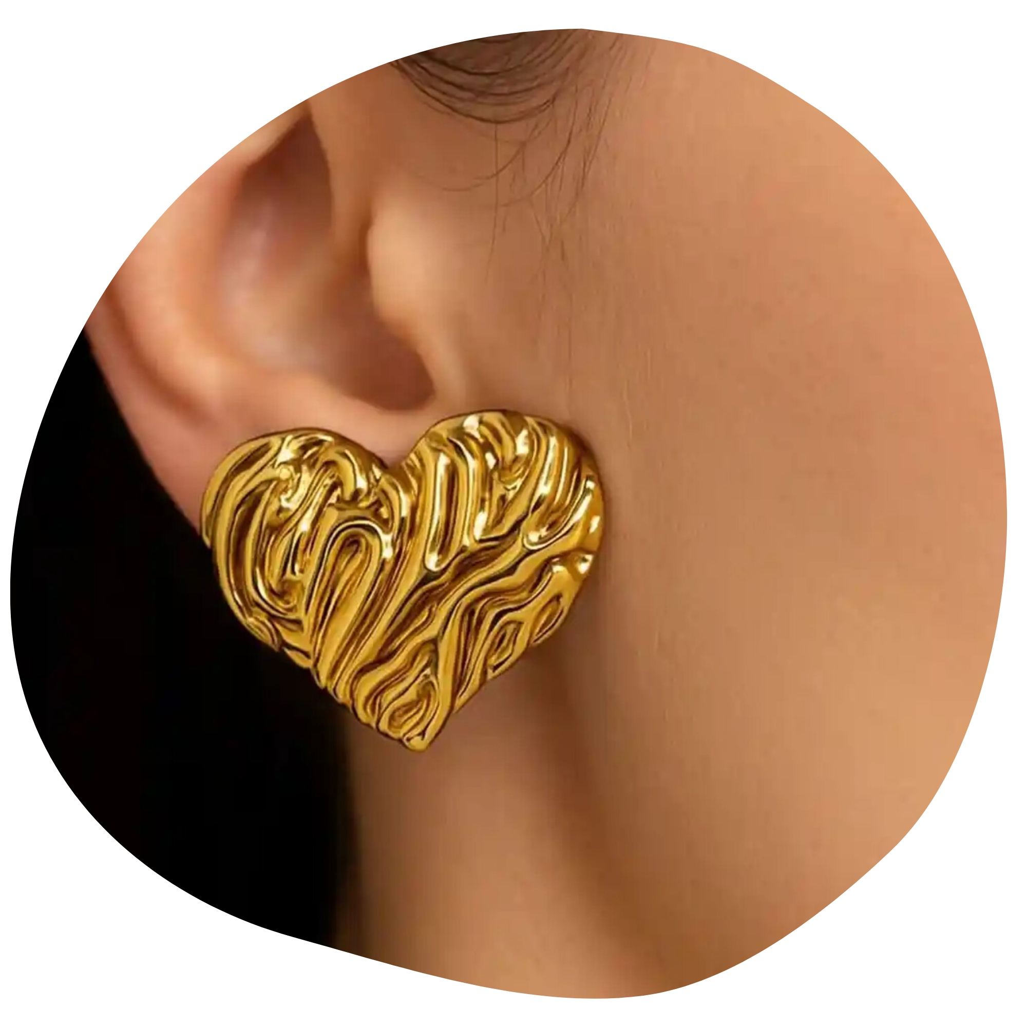 Heart Studs