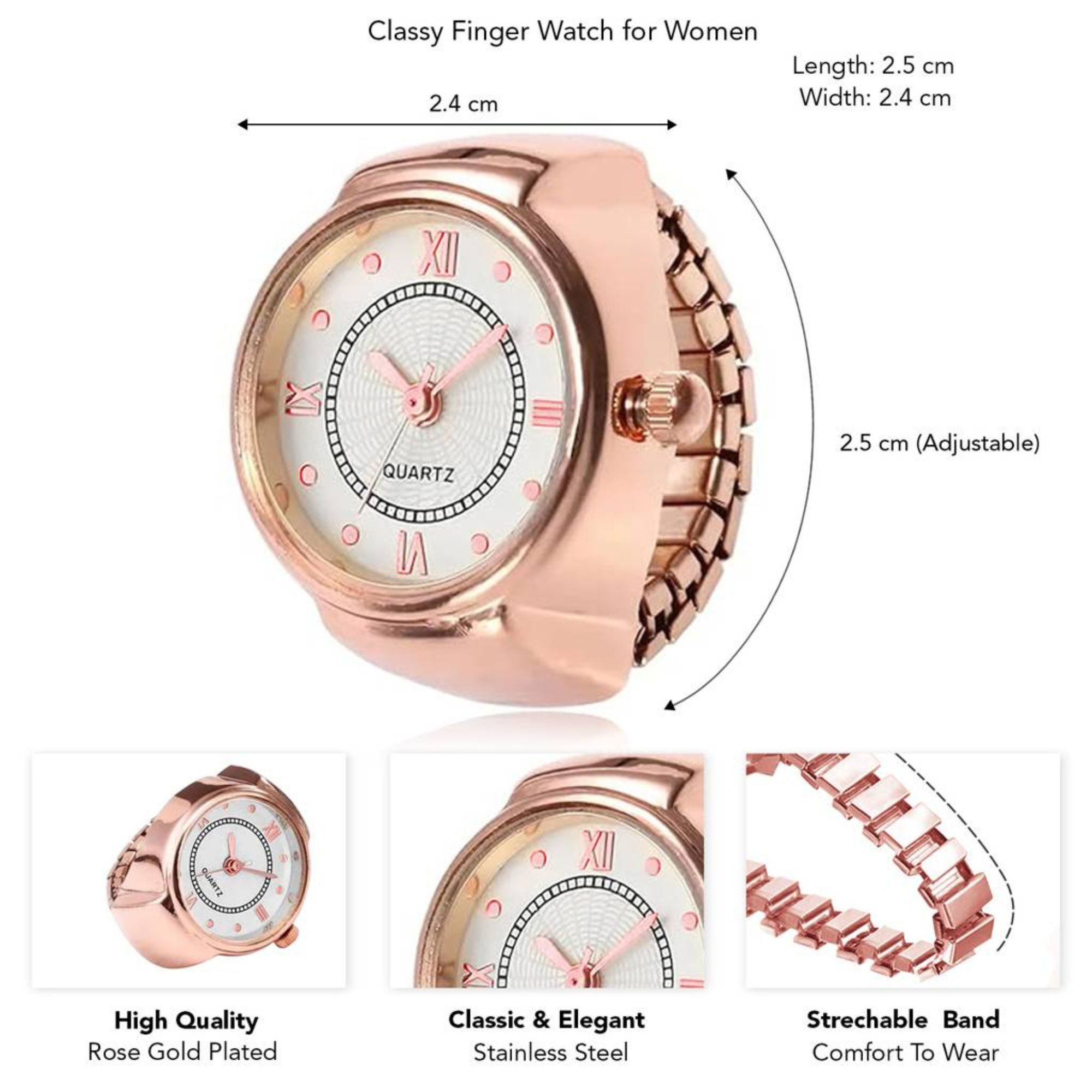 Luxe Finger Watch - Image 3