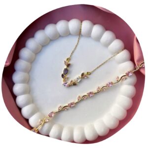 Blush Petal Vine Set