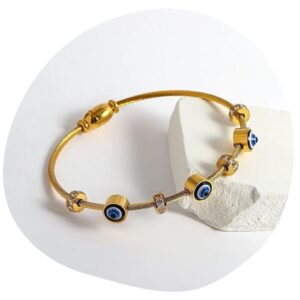 Evil Eye Charm Bracelet