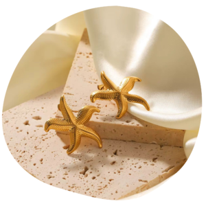 Starfish Stud Earrings