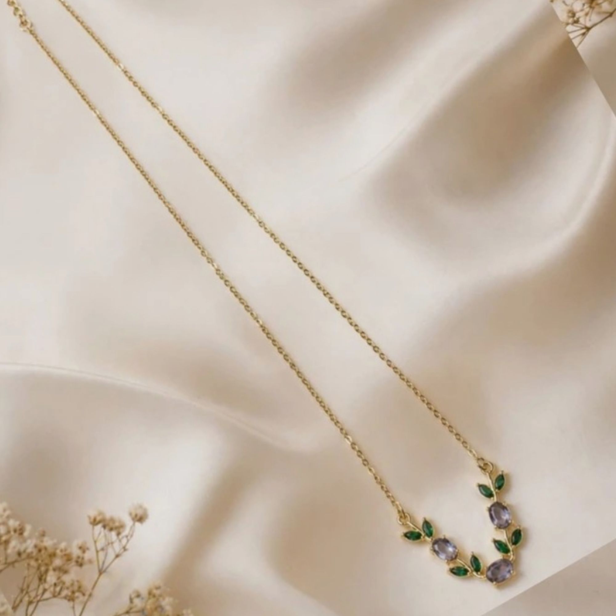 Amethyst Bloom Necklace - Image 2