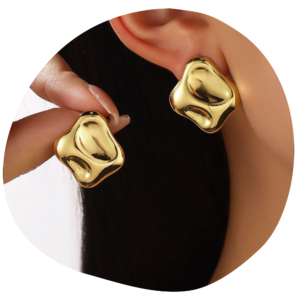 Gometric Stud Earring
