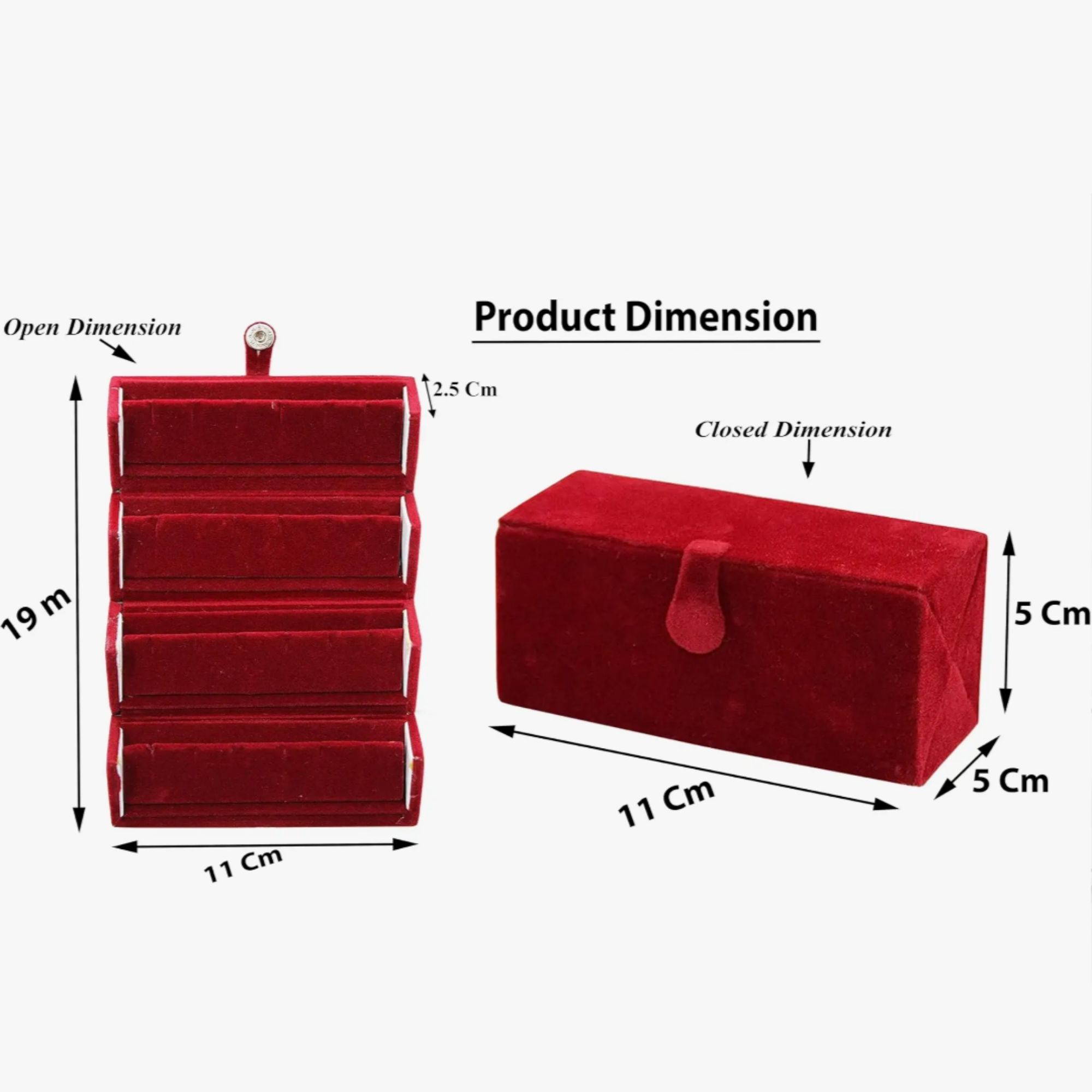 Ruby Velvet Organizer - Image 3