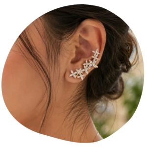Celeste Floral Ear Cuff
